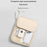 Laptop Bag 11 inch 180-Degree Full-Open Design Tablet Case PU Leather Shockproof Portable Computer Sleeve - Beige - 6
