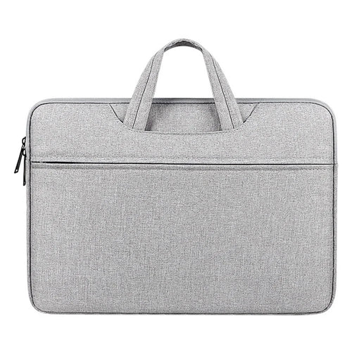 Portable Laptop Bag 11.6-12.5 inch Oxford Fabric Waterproof Computer Case Protective Sleeve - Grey - 1