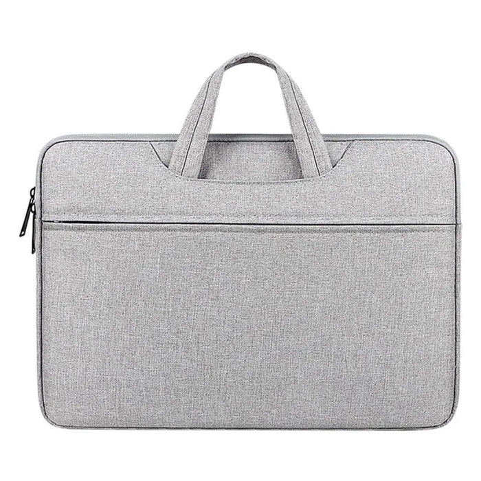 Portable Laptop Bag 11.6-12.5 inch Oxford Fabric Waterproof Computer Case Protective Sleeve - Grey - 1