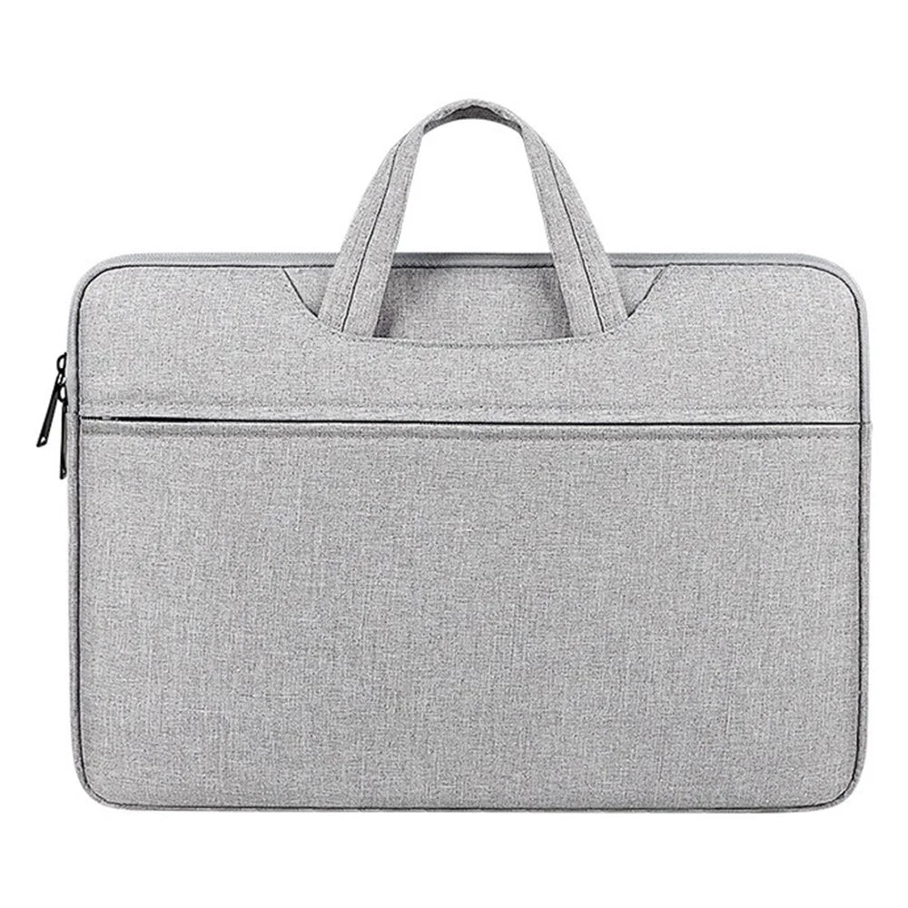 Portable Laptop Bag 14.1-15.4 inch Oxford Fabric Waterproof Computer Case Protective Sleeve - Grey - 1