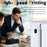 X8 Portable A4 Thermal Printer 203DPI Inkless Bluetooth-compatible / USB Connection for Home Office - Black - 6