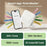 MARKLIFE R15 Portable Label Printer Thermal Transfer Bluetooth-compatible Printing Machine - White - 6