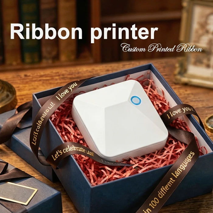 MARKLIFE R15 Portable Label Printer Thermal Transfer Bluetooth-compatible Printing Machine - White - 7