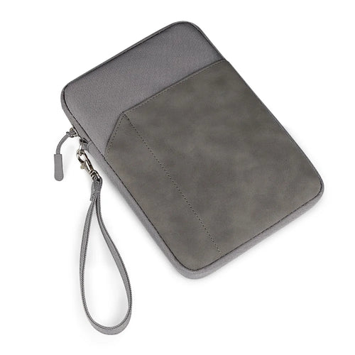 ND00S Shockproof Bag Sleeve Case Cover with Pen Pocket for iPad mini 7.9-8 Inch Tablet - Dark Grey - 1