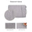 ND01D Wear-Resistant Waterproof Notebook Computer Protective Sleeve Case for 14.1-15.4 inches Laptop - Grey - 5
