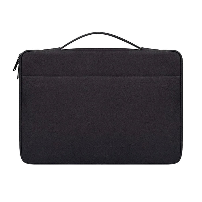 ND02 13.3 inch Laptop Bag Water-repellent Case Zipper Notebook Pouch Handbag - Black - 1