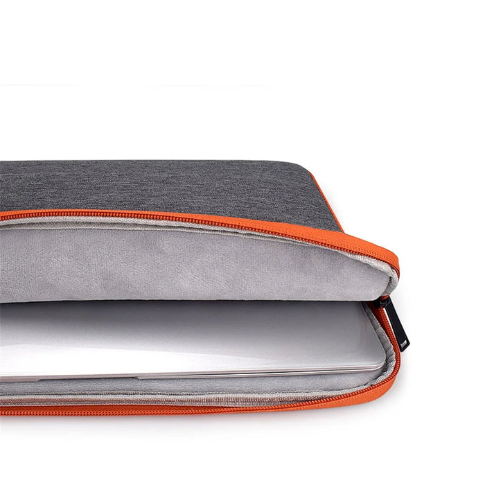 ND02 13.3 inch Laptop Bag Water-repellent Case Zipper Notebook Pouch Handbag - Black - 3