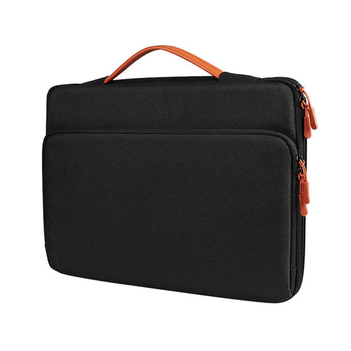 ND03S Laptop Handbag Waterproof Shockproof Carrying Tote Bag for 14.1-15.4 Inches Notebook - Black - 1