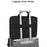 ST11 Laptop Handbag Sleeve Case Business Waterproof Pouch Shoulder Bag for 15.6 inch Notebook - Black - 7