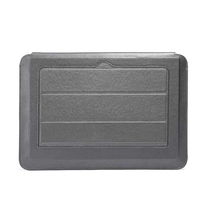 F-108 Magnetic Bag Waterproof Laptop Kickstand Sleeve for Laptop with 13.3-14 Inches - Black - 3