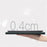 HL0130 Matte Notebook Protective Bag Magnetic Flap Laptop Sleeve for MacBook Lenovo HP 13.3-14 Inch Notebook - Black - 5
