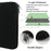 Laptop Sleeve Case Cover Soft Notebook Pouch Briefcase Travel Carrying Bag for 15.6 inch Notebook - Black - 3