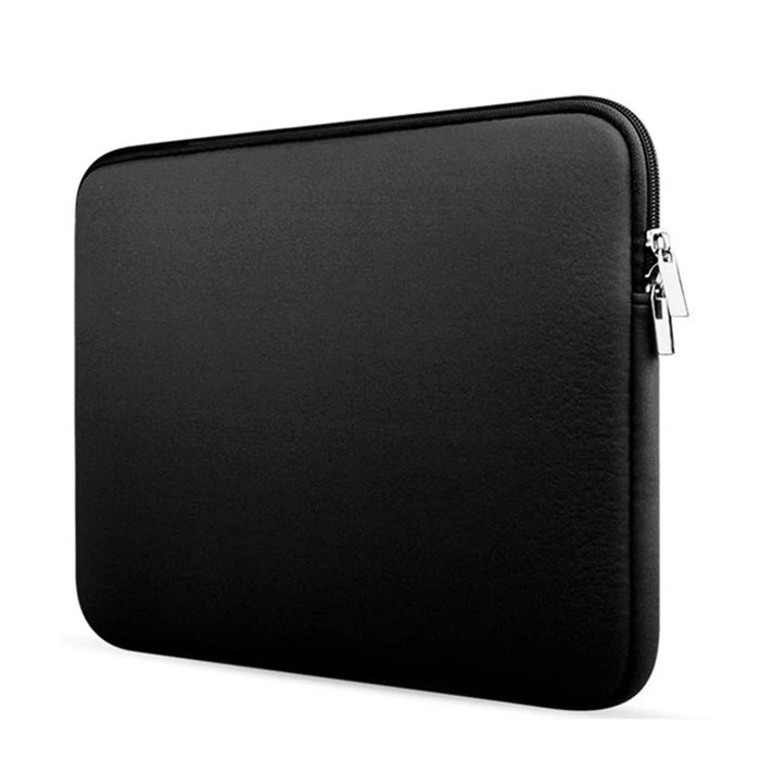Portable Laptop Sleeve Cover Computer Liner Bag Shockproof Case for 14-15 inch Notebook - Black - 1