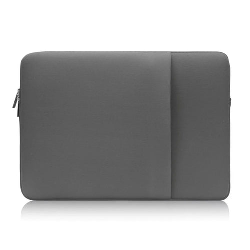 ENZE 3061 15.8 inch Notebook Bag Waterproof Laptop Dual Zipper Protective Sleeve Bag Carrying Pouch - Grey - 1