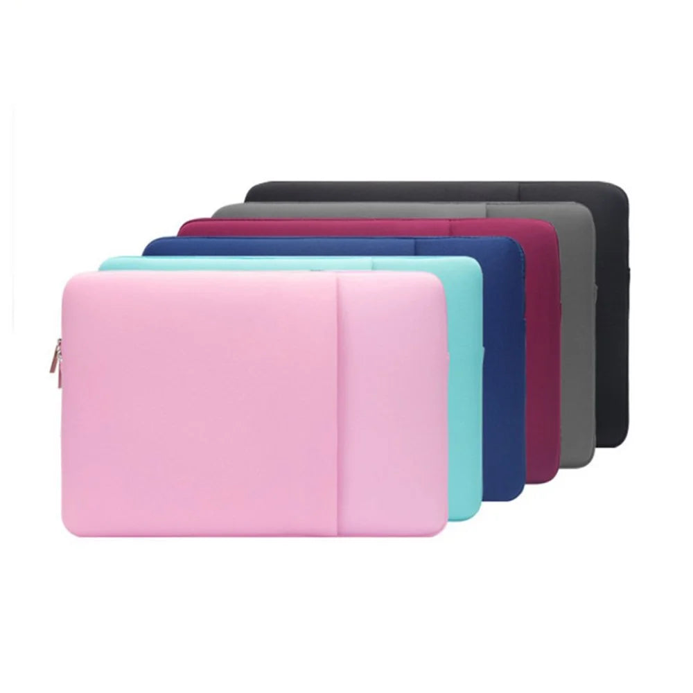 ENZE 3061 15.8 inch Notebook Bag Waterproof Laptop Dual Zipper Protective Sleeve Bag Carrying Pouch - Grey - 6