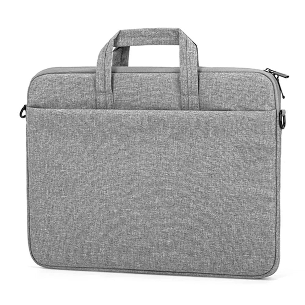 N010 Oxford Cloth Portable Laptop Sleeve Notebook Carrying Bag Pouch for 13.3-inch Laptop - Light Grey - 2