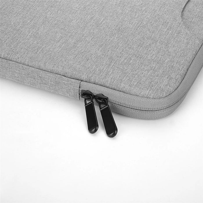N004 Dust-proof Laptop Bag Notebook Carrying Case Sleeve Handbag Briefcase for 15.6 inch Laptop - Dark Grey - 5