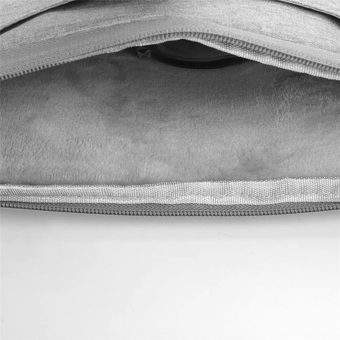 N004 Dust-proof Laptop Bag Notebook Carrying Case Sleeve Handbag Briefcase for 15.6 inch Laptop - Dark Grey - 6