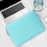 Solid Color Diamond Pattern Universal Laptop Carrying Sleeve Bag with Notebook Adapter Bag for 14-inch - 14.6-inch Laptop - Blue - 3