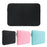 Solid Color Diamond Pattern Universal Laptop Carrying Sleeve Bag with Notebook Adapter Bag for 14-inch - 14.6-inch Laptop - Blue - 6