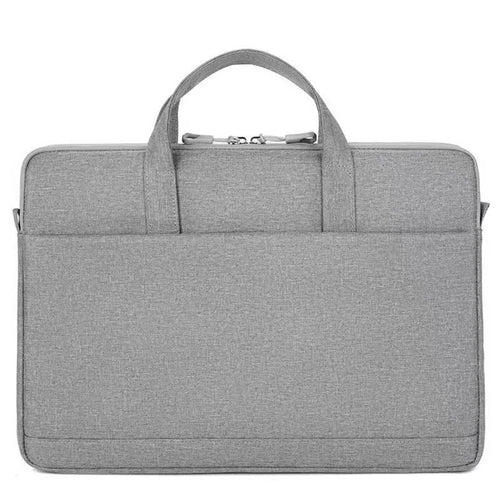 028 Series Laptop Case Simple Style Laptop Handbag Computer Carrying Case for 13-13.3 inch Laptop - Grey - 1