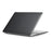 Front and Back Protective Shell Clear PC Cover with Hollow-out Bottom for MacBook Pro 14.2-inch (A2442) 2021 - Black - 1