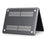 Front and Back Protective Shell Clear PC Cover with Hollow-out Bottom for MacBook Pro 14.2-inch (A2442) 2021 - Black - 5