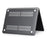 For MacBook Pro 16 inch (2026) A3429 A3428 / (2025) A3186 A3403 / (2024) A2991 / (2023) A2780 / (2021) A2485 Matte PC Front and Back Protective Shell - Black - 5