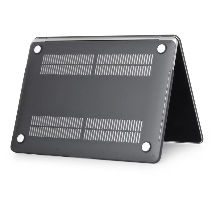 For MacBook Pro 16 inch (2026) A3429 A3428 / (2025) A3186 A3403 / (2024) A2991 / (2023) A2780 / (2021) A2485 Matte PC Front and Back Protective Shell - Black - 5