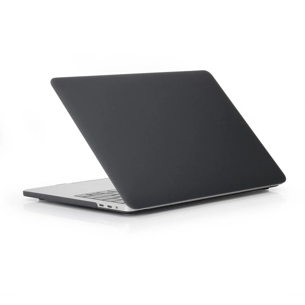 For MacBook Pro 14 inch (2026) A3427 A3426 / (2025) A3434 A3112 A3185 A3401 / (2024) A2918 A2992 / (2023) A2779 / (2022) / (2021) A2442 Matte PC Front and Back Protective Shell - Black - 4