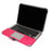 Laptop Sleeve Protective Folio Book PU Leather Cover for MacBook Pro 16.2'' 2021 (A2485) - Rose - 4
