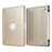 Stylish PU Leather + PC Notebook Protective Shell Case with Heat Dissipation Holes for Macbook 13.3 Retina (A1425/A1502) - Gold - 1