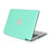 PU Leather + PC Protective Shell Cover with Hollow-out Bottom for MacBook Air 13.3 inch (A1932/A2179/A2337) - Green - 3