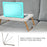 Hard PC Laptop Case Sleeve Notebook Computer Cover with Supporting Stand for MacBook Pro 13'' A2251 / A2289 / A2338 - Blue - 3