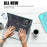 Hard PC Laptop Case Sleeve Notebook Computer Cover with Supporting Stand for MacBook Pro 13'' A2251 / A2289 / A2338 - Blue - 4