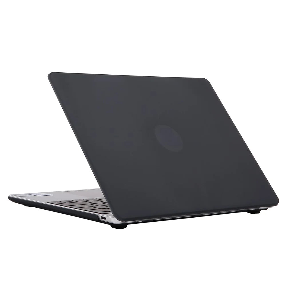 Matte Surface Well-protected Front and Back PC Case Laptop Cover for Huawei MateBook D14/Honor MagicBook 14/X14 - Black - 3