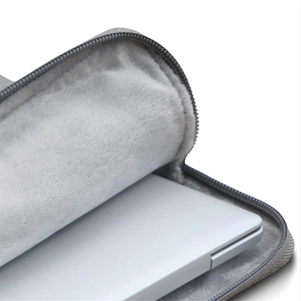 Anti-dust Ultra-thin Laptop Case Fashionable 14-inch Laptop Sleeve with Smooth Zipper - 4