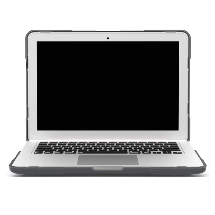 Hard PC Laptop Case Notebook Computer Cover with Supporting Stand Feet for MacBook Pro 15-inch / Pro Retina 15-inch A1398 - Grey - 5