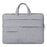CANVASARTISAN L3-02 Simple Style Notebook Laptop Sleeve 15 inch Laptop Large Capacity Handbag Laptop Case - Light Grey - 1