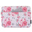 CANVASARTISAN H10-11 Rose Flower Pattern Laptop Liner Bag PU Leather Storage Pouch for 15-inch Notebook - 1