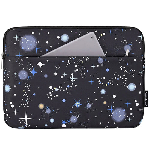 CANVASARTISAN H16-11 Starry Sky Pattern Laptop Sleeve Carrying Bag Case for 14-inch Notebook - Black - 1