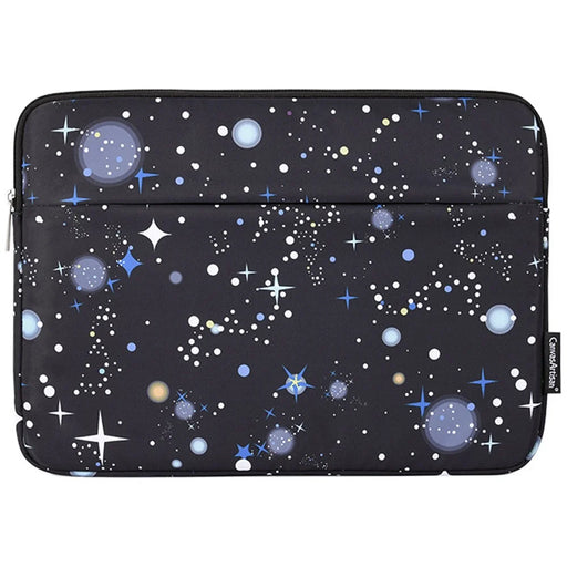CANVASARTISAN H16-11 Starry Sky Pattern Laptop Sleeve Carrying Bag Case for 14-inch Notebook - Black - 2
