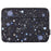 CANVASARTISAN H16-11 Starry Sky Pattern Zipper Laptop Sleeve Carrying Case for 12-inch Notebook - Black - 2