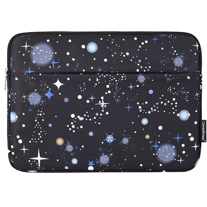 CANVASARTISAN H16-11 Starry Sky Pattern Zipper Protective Sleeve Notebook Bag Case for 11-inch Laptop - 2