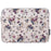 CANVASARTISAN H2-12 Flower Pattern Canvas Laptop Liner Bag Slim Zipper Storage Pouch for 11-inch Notebook - 2