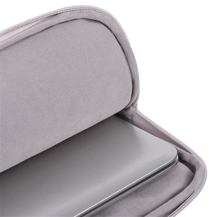 CANVASARTISAN H2-12 Flower Pattern Laptop Sleeve 13 inch Notebook Bag Carrying Case - Khaki - 5