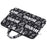 CANVASARTISAN H15-B01 Diamond Pattern Protective Laptop Sleeve Carrying Bag for 15-inch Notebook - Black - 3
