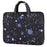 CANVASARTISAN H16-B01 Starry Night Pattern Printed Notebook Laptop Sleeve 15-inch Laptop Large Capacity Handbag Laptop Case - 1