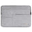 CANVASARTISAN L2-02 15-inch Notebook Protective Case Sleeve Slim Light Business Style Laptop Carrying Bag - Light Grey - 1