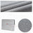 CANVASARTISAN L2-02 15-inch Notebook Protective Case Sleeve Slim Light Business Style Laptop Carrying Bag - Light Grey - 5